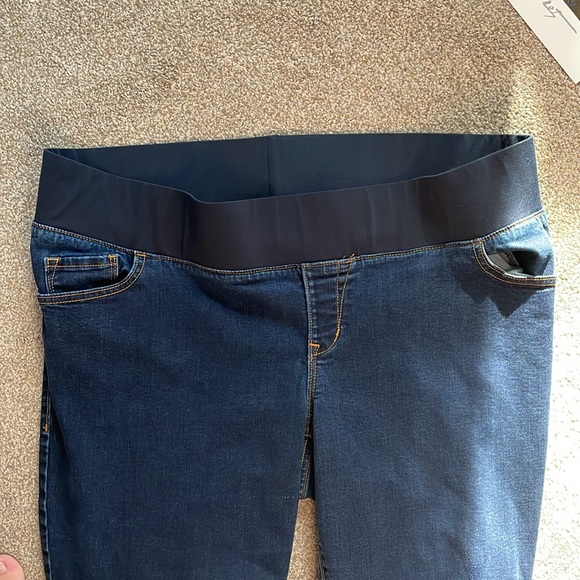 Old navy skinny maternity jeans size 16 - Picture 3 of 4